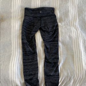Lululemon striped tights